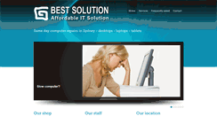 Desktop Screenshot of bestsolution.com.au